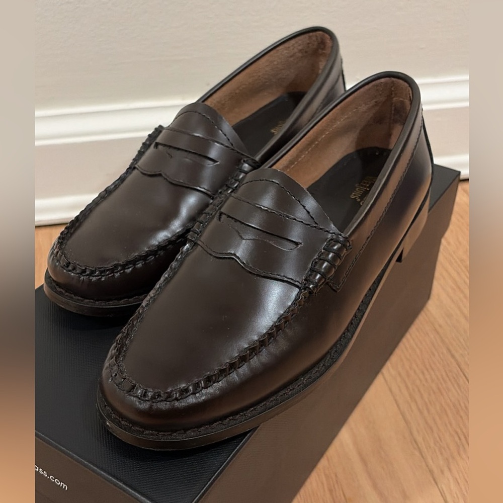 G.H. Bass & Co. Dark Brown Loafers